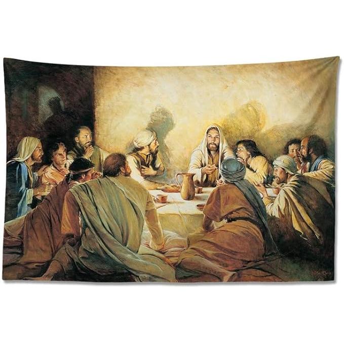 Tapestry Jesus Christ the Last 75x100