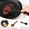 2-in-1 Non-Stick Flip Spatula & Tongs for Eggs Pancakes Fish French Toast Omelet Nylon Cooking Tool with Grip Handle