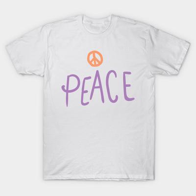 T Shirt Women Peace Harajuku Print Kawaii Tshirt Summer Short Sleeve Female T-Shirt Top Tee