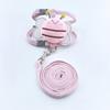 1 Set Pink Pet Leash, New Bee Design Anti-Pull Adjustable Walking Lead for Cats, Small Dogs, Outdoor Pet Supplies