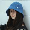 Knit bokashi bucket hat_7color