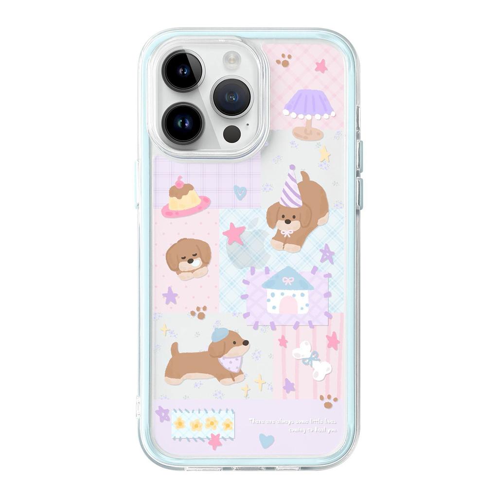 For Apple Mobile Phone Protective Case, Cute Three-in-one Mobile Phone Case for Apple Mobile Phone Protective Case, High-end New Style