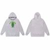 Mens Oversized Hooded Sweatshirt With Ape Head Print Heavyweight Cotton Long Sleeve Pullover Daily Wear