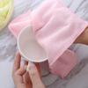 5/10pcs Candy Color Hand Towels 25x25cm Soothing Cotton Face Towel Cleaning Wash Cloth