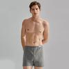 Xueqiman Men's Pure Cotton Loose Boxer Shorts 2-Pack