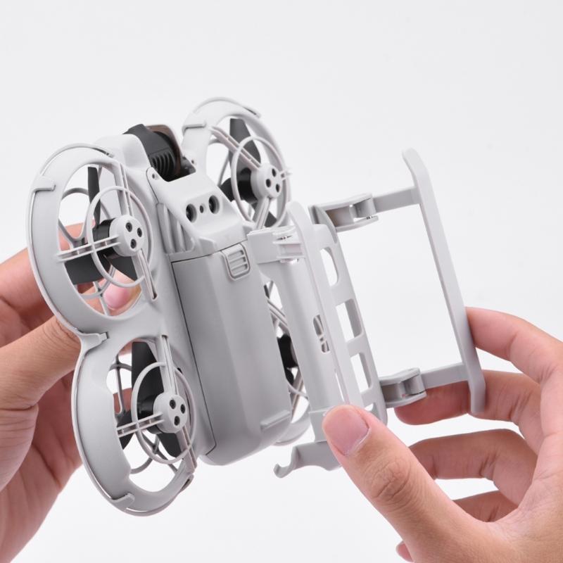Heightened Landing Gear Landing Skids for Drones Foldable Support Legs with Screw Fixation Drones Accessories