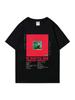 Raper My Beautiful Dark Twisted Fantasy 2024 Koszulka unisex Wounisex Koszulki Vintage z Krótkim Rękawem Koszulki Unisex Oversize