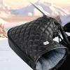 Handlebar Gloves Winter Waterproof Hand Muffs Waterproof Warm Handlebar Gloves for Cold Weather Men Women Motorcycle Riding Road