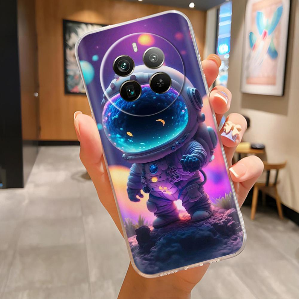 For Realme 12 Plus Case Silicone Soft TPU Back Cover For Realme 12 Pro Plus Realme12 Pro+ Phone Cases Protect Transparent Fundas