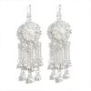 Trendy Miao Ethnic Silver Tassel Earrings – Elegant and Personalized
