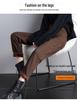Women's Thickened Velvet Straight-Leg Jeans, Coffee Brown - Autumn/Winter 2025 Collection