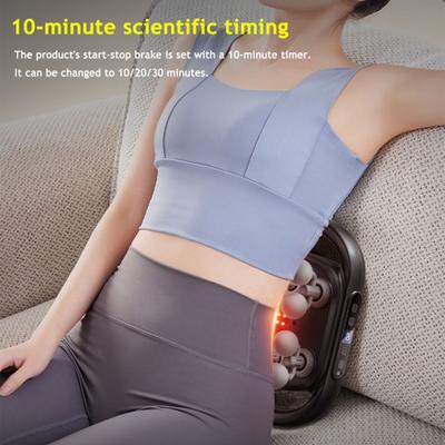16-Head Electric Massager for Deep Tissue Relief 30 Levels Quiet Shoulder Massager Machine for Back Neck Legs Muscle Relaxation Tool