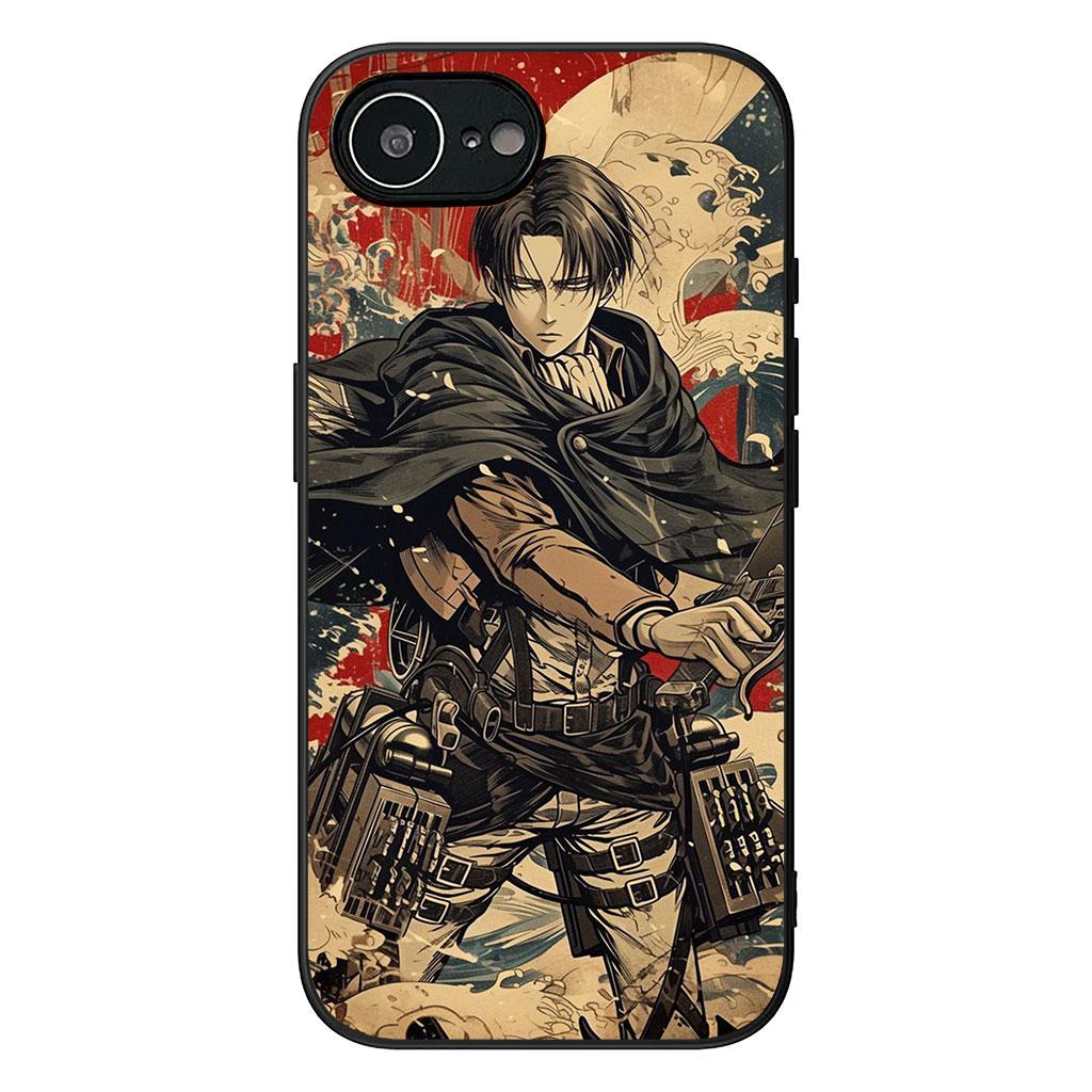 Phone Cover Attack Levi On Titan Eren Jaeger Anime for Xiaomi Poco C85 C71 C65 C61 X7 X6 X5 M6 M7 F6 F7 F8 Ultra Pro C75 Case