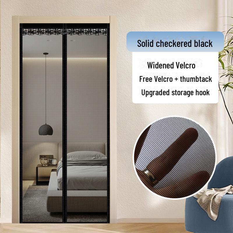 Stanzfreier magnetischer Moskitonetz-Türvorhang für Schlafzimmer