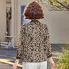 Mom's Summer Chiffon Top: Stylish, Loose, and Slimming for Middle-aged & Elderly Women
