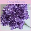 Hydrangea Flower Bouquet With Embroidered Ball Handles For Wedding And Hotel Decor