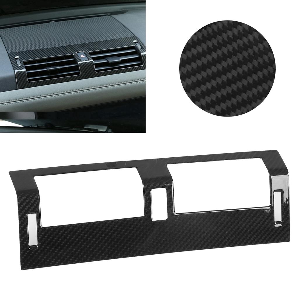 Mittkonsol Luftventilskydd Kolfiber Ersättning för Land Rover Defender 110 130 2020