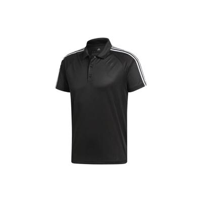 Polo Reversível de Malha de Manga Curta Masculino Tops Preto BK2601