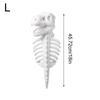 Pet Dinosaur Costume Plush 3D Skeleton Outfit Dress Up Prop Halloween Pet Costume For Puppy Kitten Daily Birthday Party Festival