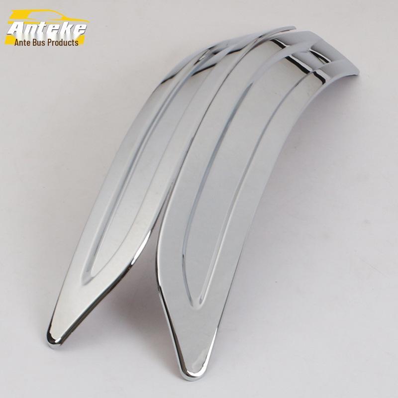 

13 Santana Rear Fog Light Decoration - Electroplated Tailgate Bright Cover