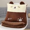 Cartoon Pillow Blanket Nap Pillow Air Conditioner Quilt Dual-use Multifunctional Winter Cushion Blanket
