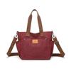 Waterproof-resistant Casual Shoulder Bag, Simple Bag, Tote Crossbody Bag, Retro Style