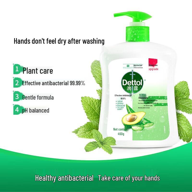Dettol Gezonde Antibacteriële Handzeep (Plantenverzorging)