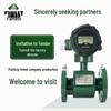 Integrated Electromagnetic Flowmeter for Acid-Base Corrosive Industrial Wastewater and Sludge