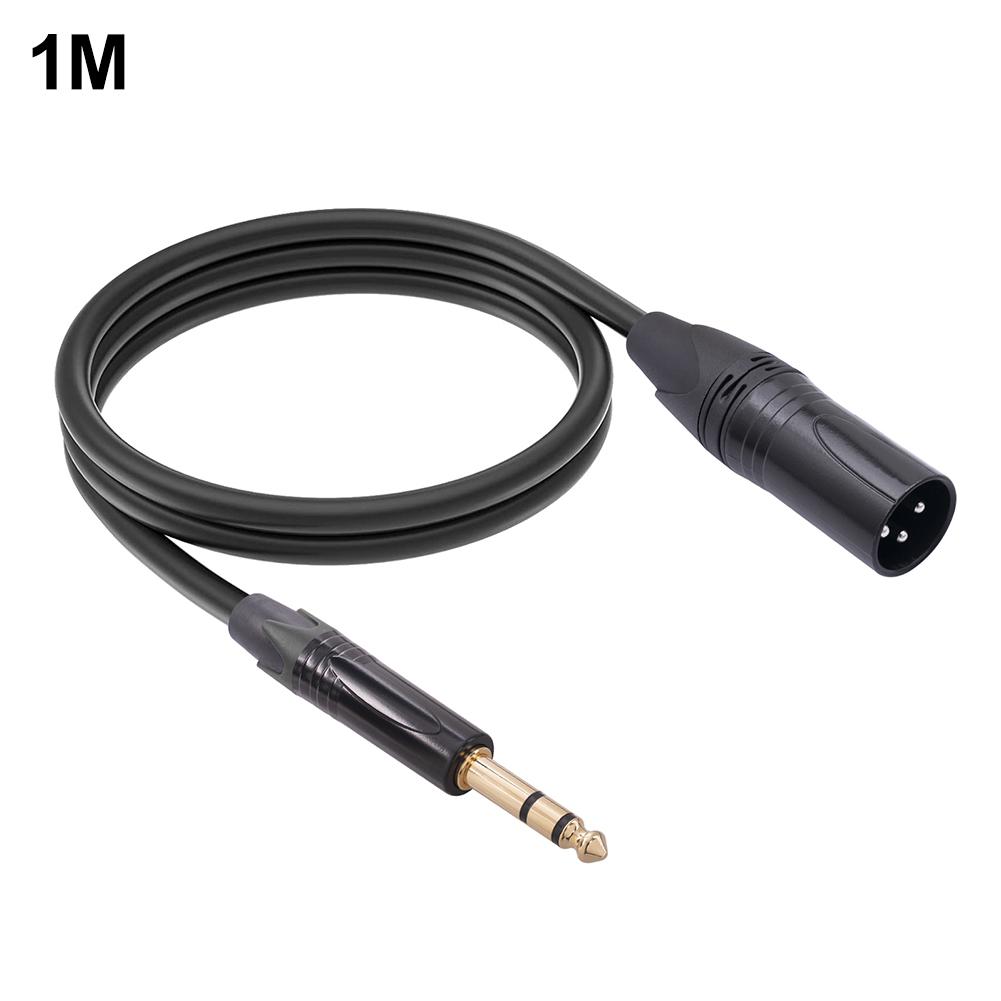 

- 6.35mm TRS To XLR Jack Audio Cable TRS To 3 PIN XLR Balanced Interface Cable(1
