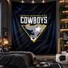 Wall Hanging Tapestry North Queensland Cowboys Print Cloth for Living Room Bedroom Home Decor