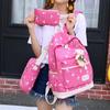 Popular Girls Backpack Portable Rabbit Pattern Cute High School Student Backpack