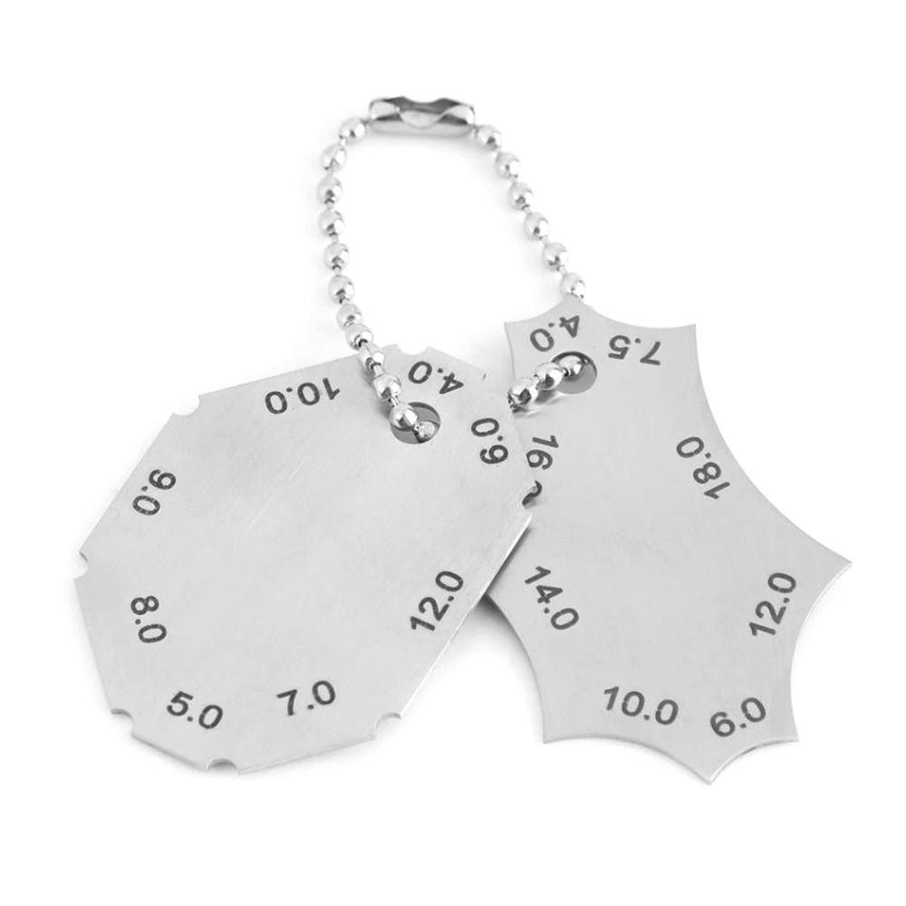 Welding Measuring Ruler Fillet Weld Butt Weld Gauge Weld Gauge Two-piece Gauge Fillet Weld Gauge