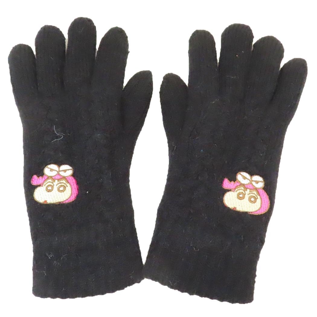 

Crayon embroidered smartphone compatible cable gloves Shinnosuke Waniyama [Small Planet] Shin-chan [Gloves] One-point /