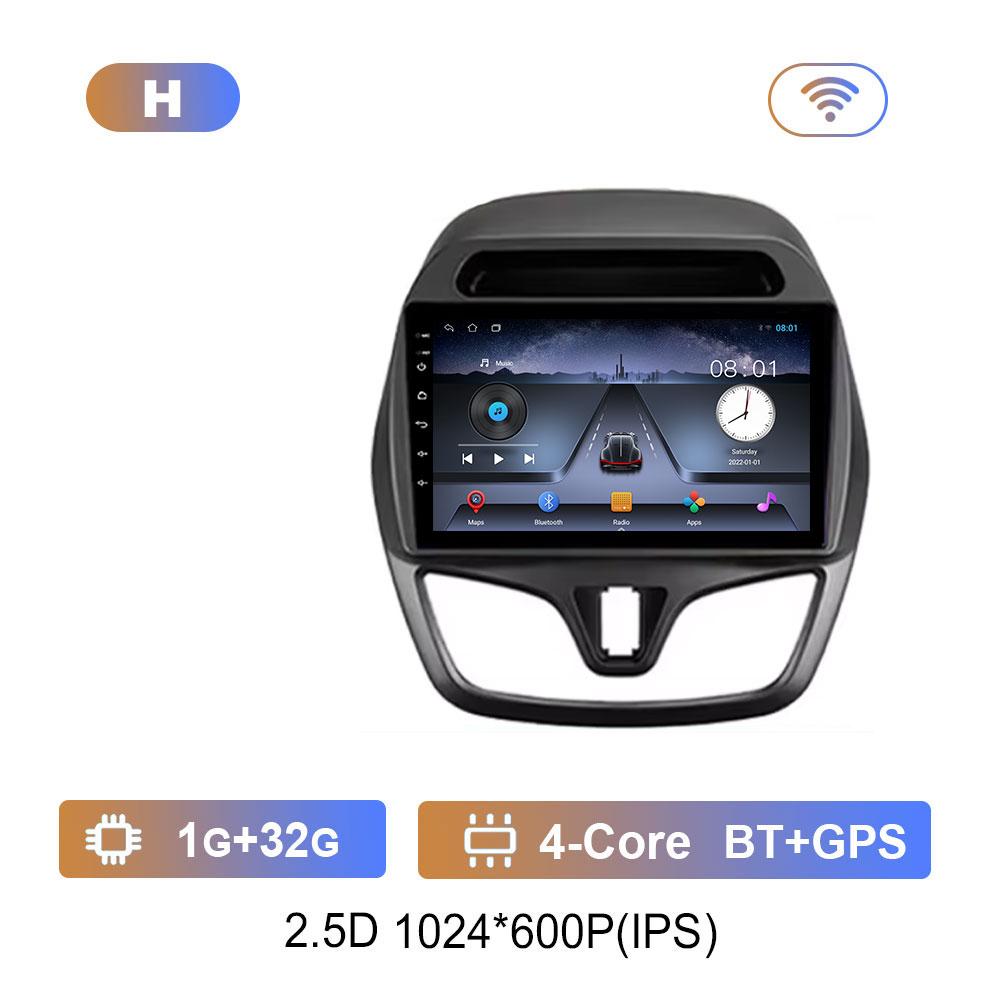 

Car Video Multimedia Player DSP Stereo 2.5D Screen for Chevrolet Spark Beat 2015 - 2017 Navigation GPS Android 14 System WiFi