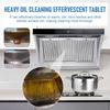 Kitchen Cleaning Tablets Kitchen Stain Remover Grease Remover Oil Stain Remover Cleaning Tablets Oil Pollution Cleaner 12pleces