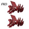 Gothic Home Decor Creepy Demon Claw Bookmark, 3D Printed Scary Dark Style Bookmark Hand for Book Lovers, Halloween Bookshelf