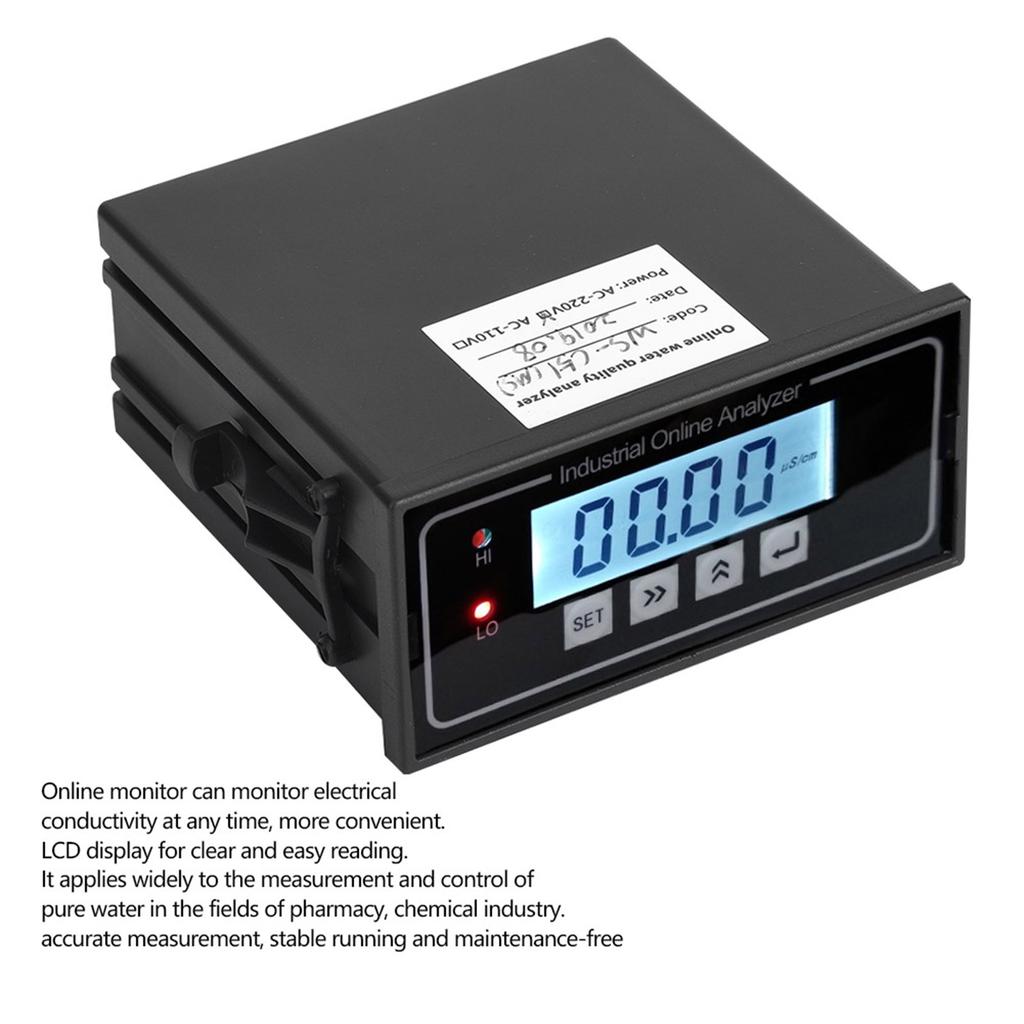 WS-C51 Online Conductivity Monitor Tester Meter Electric Conductivity Rate Instrument Tools Water Quality Tester