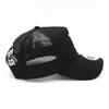 New Era 9FORTY A-Frame Trucker Mesh Cap, MLB Los Angeles Dodgers, LA Black, Letter Arch Paisley Under Visor, ONSPOTZ Exclusive, Free Size Unisex
