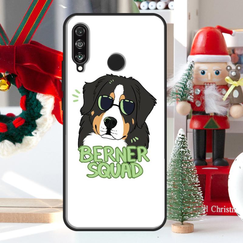Funny Bernese Mountain Dog For Huawei Nova 7i 8i 11i 12i 12s Y73 Y70 Y90 Y60 Y72 Y61 Y91 9 10 SE P30 Pro P40 Lite Case