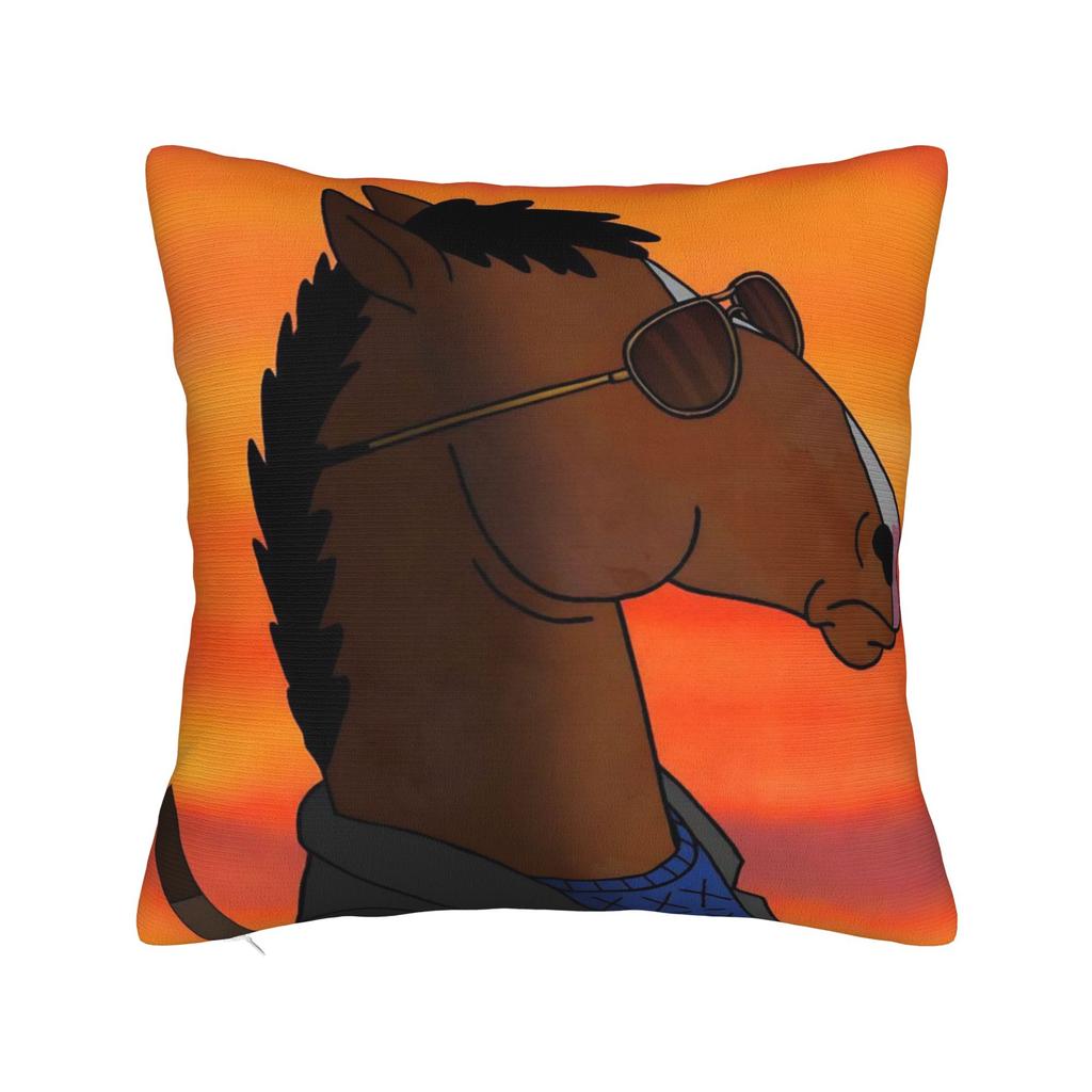 Federa per Cuscino BoJack Horseman Design Federa per Cuscino Moda Federa per Cuscino per Divano Arredamento per la Casa