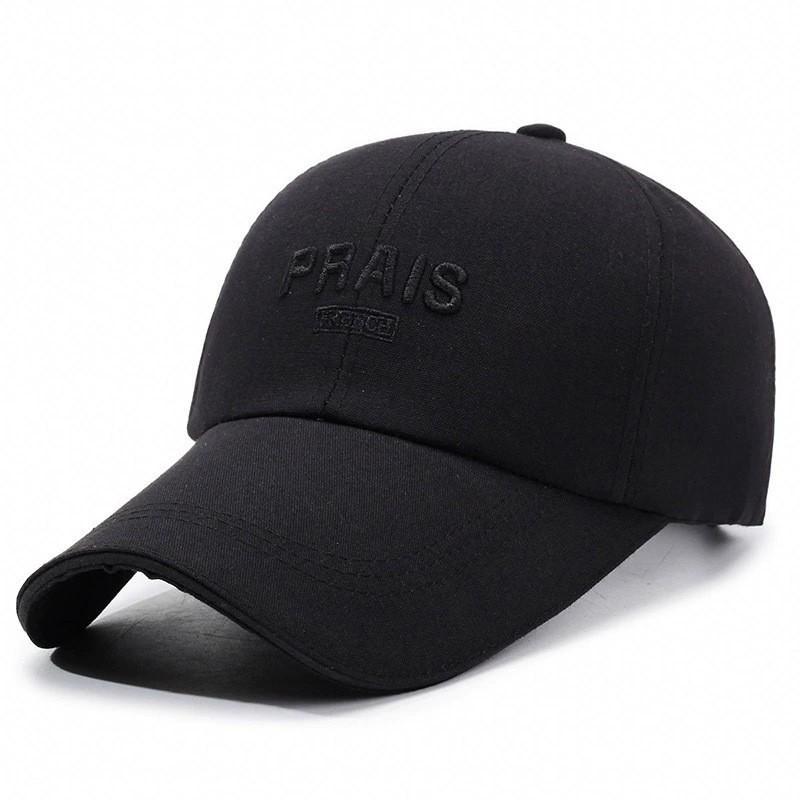 Baseball Cap Men Women Summer Sunshade Embroidered Letter With Extended Brim For Casual Wear