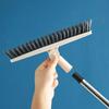 Hard Bristles Crevice Brush Long Handle Corner Crevice Mop Groove Tile Cleaning Brush  Floor