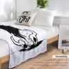Hollow Void [Hollow Knight] Throw Blanket Soft Plaid Shaggy Blanket Flannel Blanket