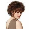 Cosplay Female Resistant Heat Hairstyle Natural With Bangs Short Curly Wigs Wavy Wigs Full Wigs