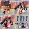 Cute Pvc Mickey Minnie Wedding Keychain Bag Pendant Car Key Chain Small Gift Wholesale