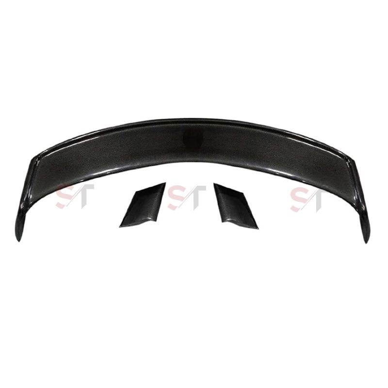 Ford Mustang Carbon Fiber Rear Spoiler Diffuser Stabilizer Trim