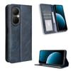 For Huawei Enjoy 80 Leather Case Wallet Stand Retro Texture Phone Cover