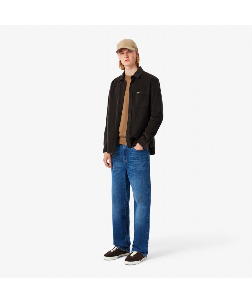 LACOSTE Men'S Merino Wool Crew Neck Sweater Ah1969-55N Dpc