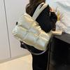 Large-capacity Bag Women's 2025 New Winter Versatile Simple Shoulder Bag Texture Portable Class Commuter Tote Bag