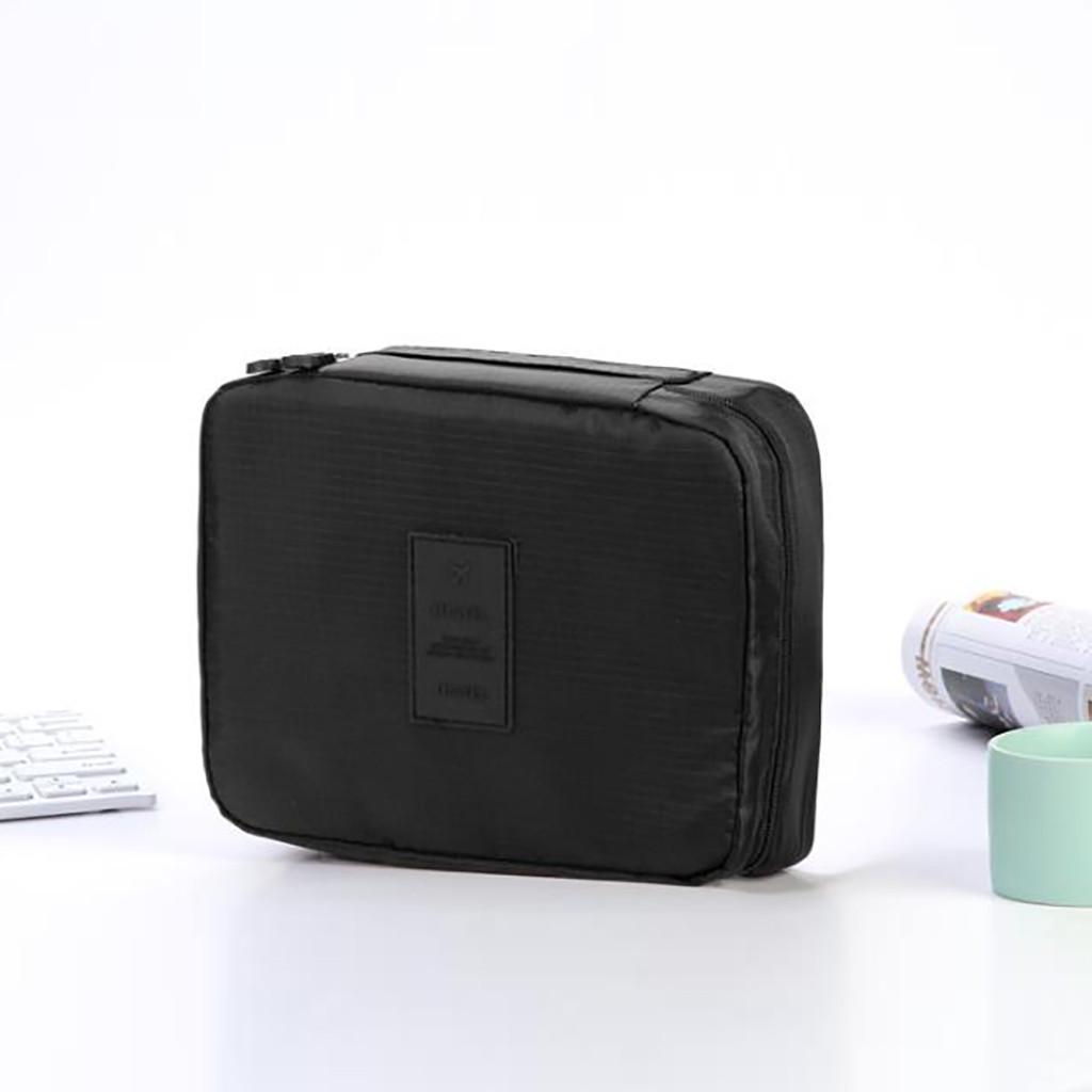 Travel Portable Makeup Toiletry Wash Case Organizer Pouch Storage Hanging Bag